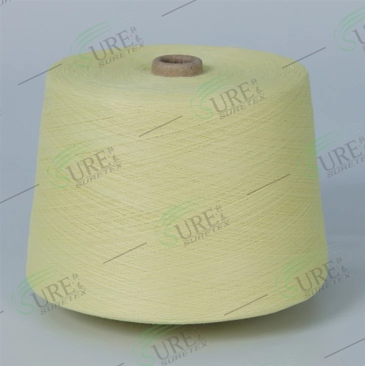 Aromatic Polyamide Spun Yarn